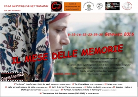 (GENNAIO ) IL MESE DELLE MEMORIE 2016 - cinemAnemico